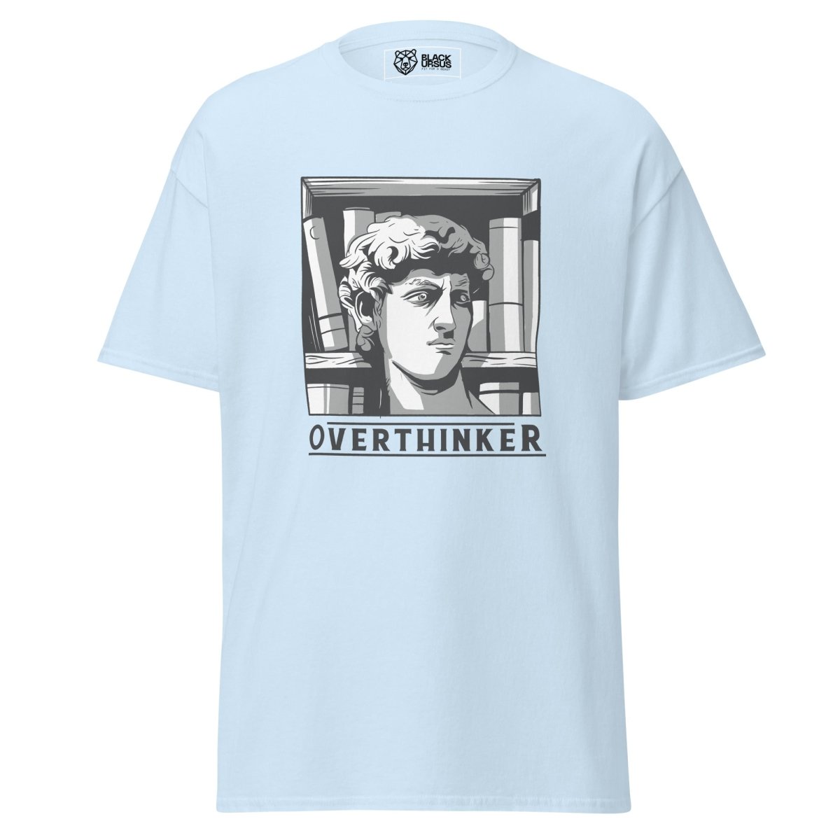 Unisex T-Shirt „David the Overthinker" - Streetwear - size_range | Black Ursus