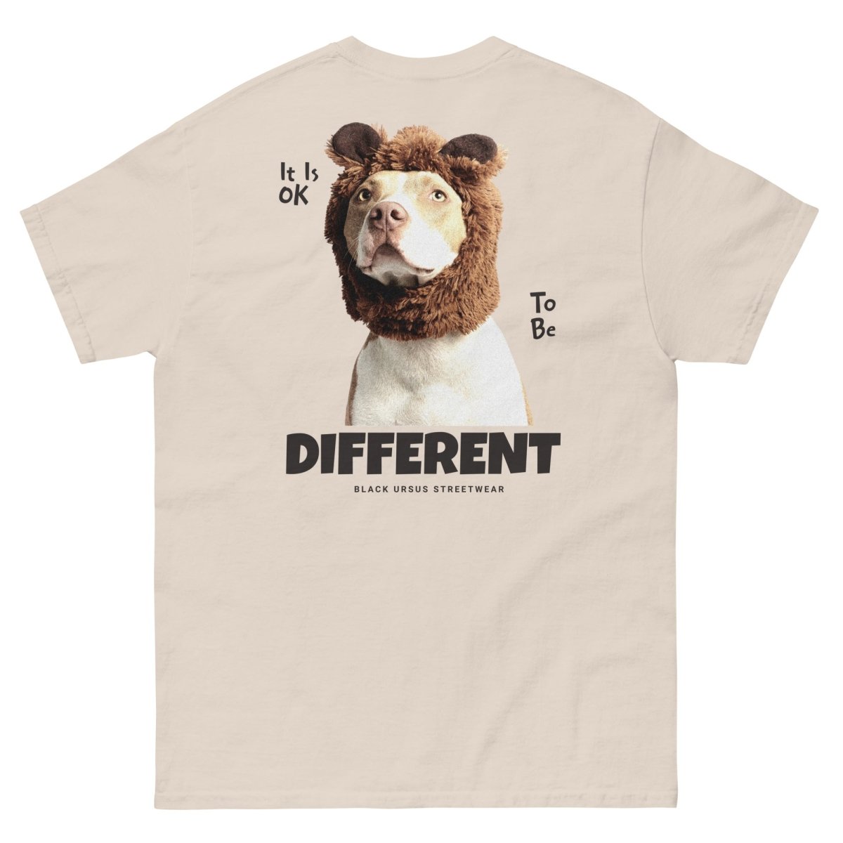 Unisex T-Shirt "Different" mit hochwertigem Logo - Stick in Navy Blau - Streetwear - size_range | Black Ursus