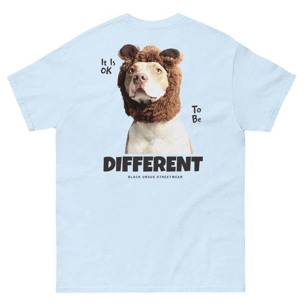 Unisex T-Shirt "Different" mit hochwertigem Logo - Stick in Navy Blau - Streetwear - size_range | Black Ursus