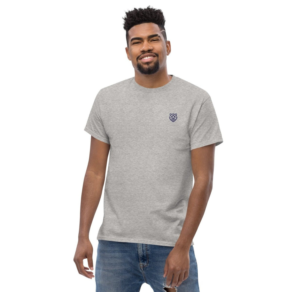 Unisex T-Shirt "Different" mit hochwertigem Logo - Stick in Navy Blau - Streetwear - size_range | Black Ursus