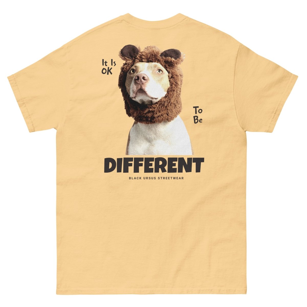 Unisex T-Shirt "Different" mit hochwertigem Logo - Stick in Navy Blau - Streetwear - size_range | Black Ursus