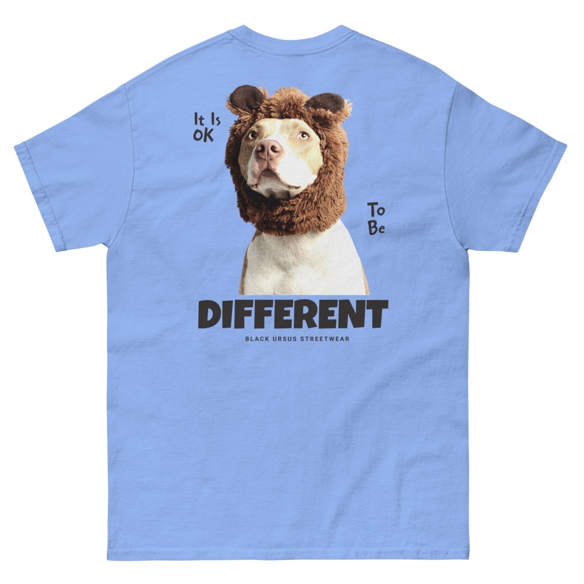 Unisex T-Shirt "Different" mit hochwertigem Logo - Stick in Navy Blau - Streetwear - size_range | Black Ursus