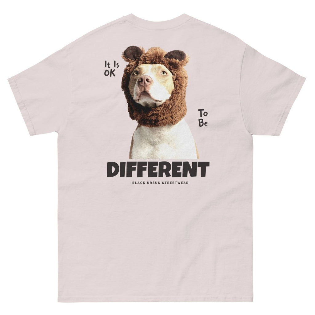 Unisex T-Shirt "Different" mit hochwertigem Logo - Stick in Navy Blau - Streetwear - size_range | Black Ursus