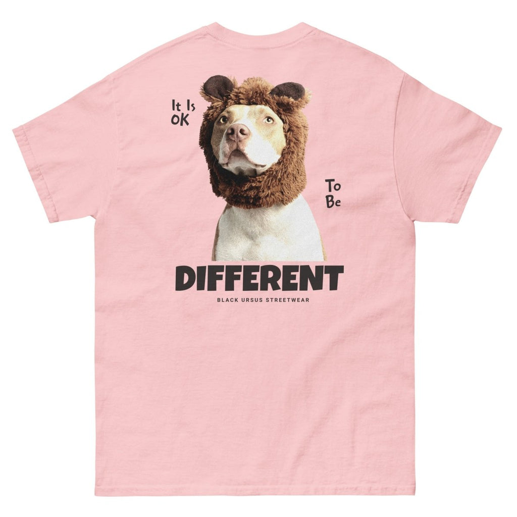 Unisex T-Shirt "Different" mit hochwertigem Logo - Stick in Navy Blau - Streetwear - size_range | Black Ursus