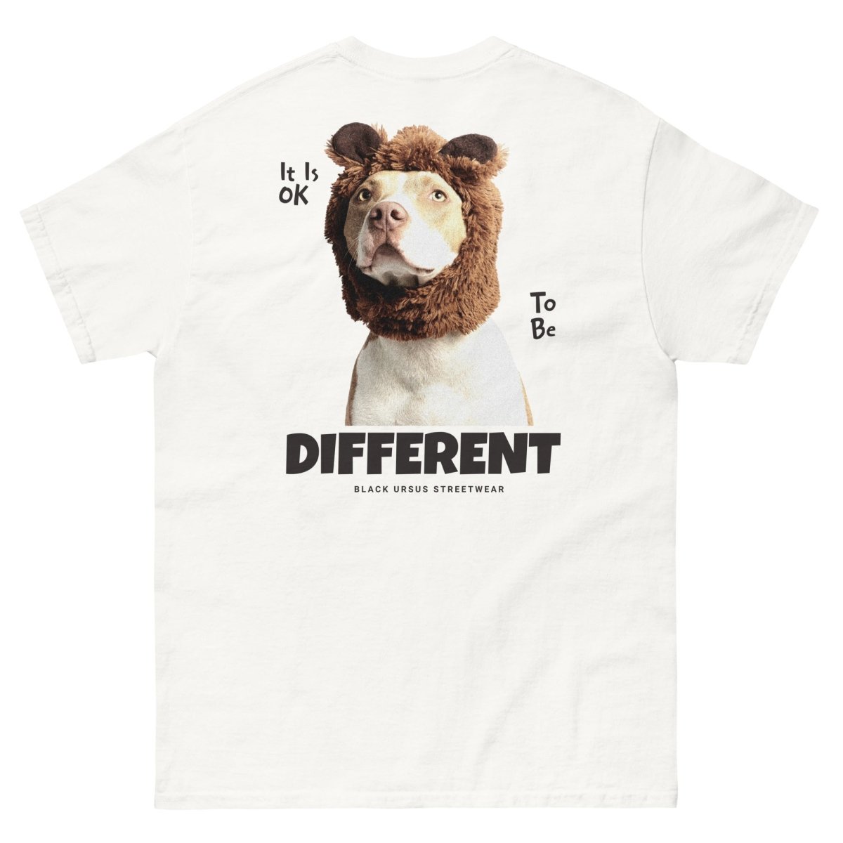 Unisex T-Shirt "Different" mit hochwertigem Logo - Stick in Navy Blau - Streetwear - size_range | Black Ursus