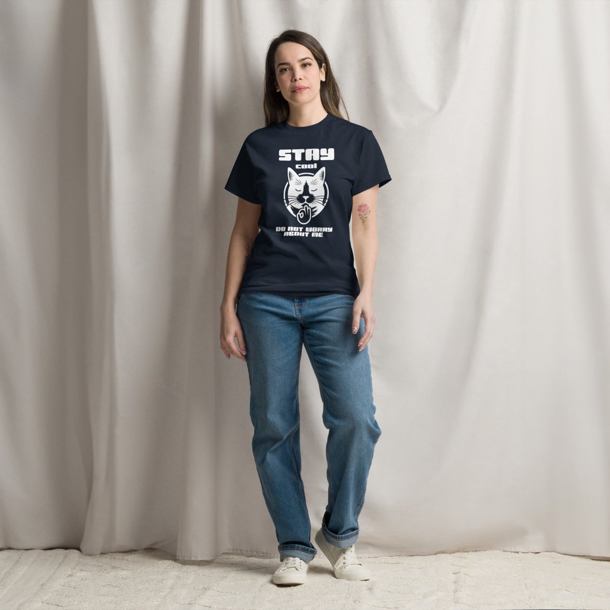 Unisex T-Shirt "Do not worry" - Streetwear - size_range | Black Ursus