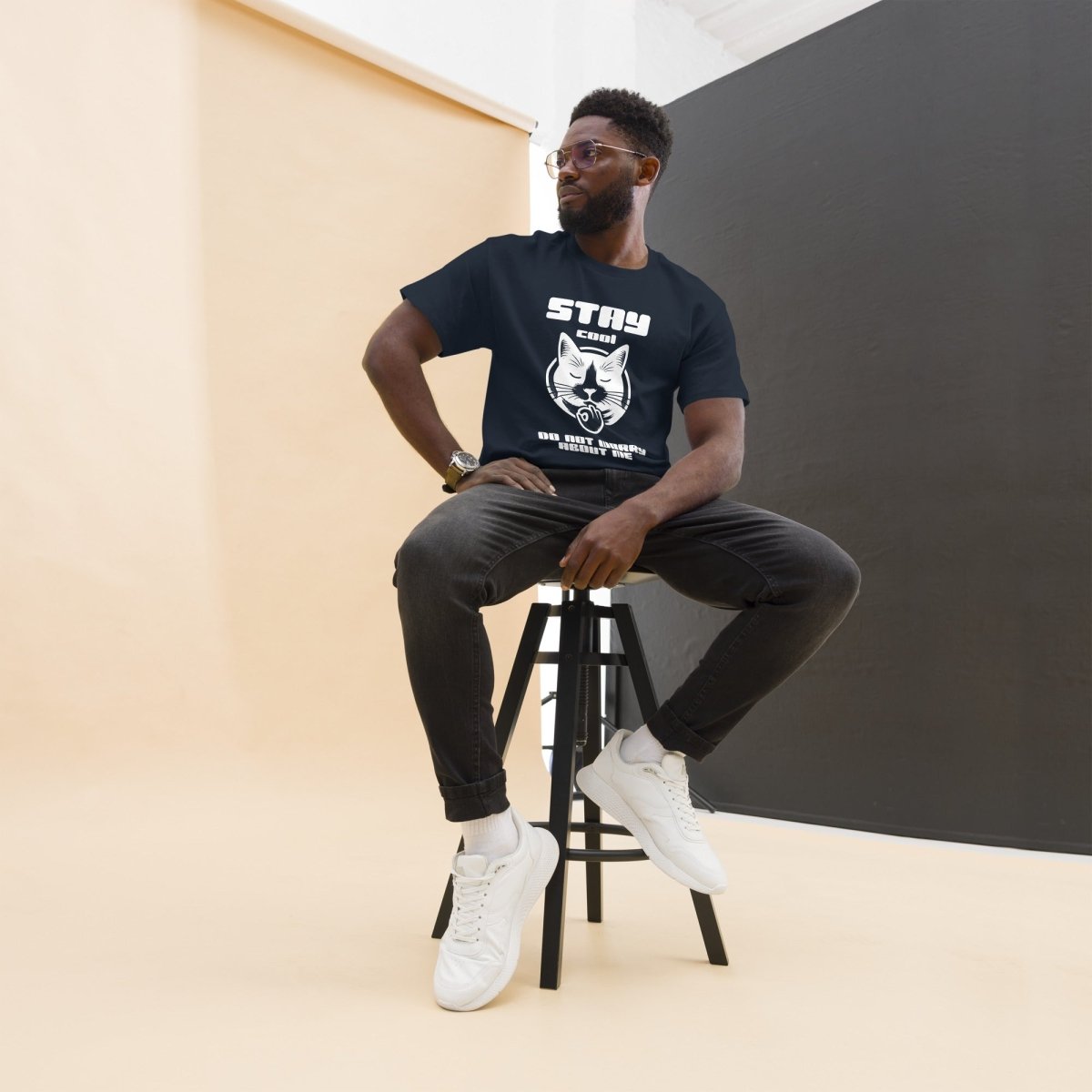 Unisex T-Shirt "Do not worry" - Streetwear - size_range | Black Ursus