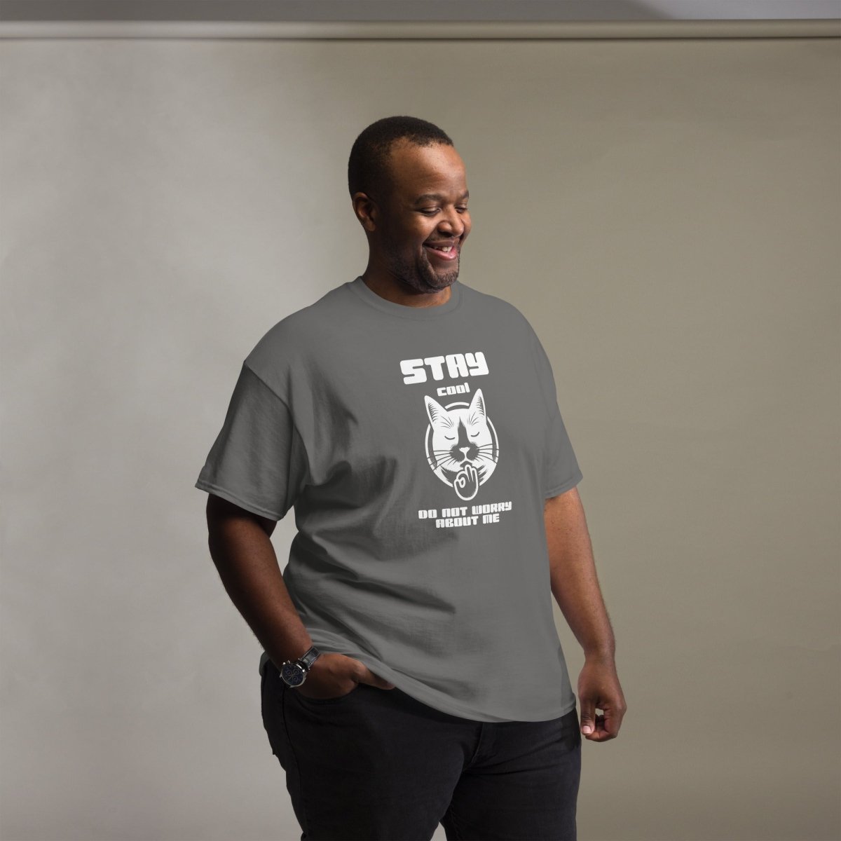 Unisex T-Shirt "Do not worry" - Streetwear - size_range | Black Ursus