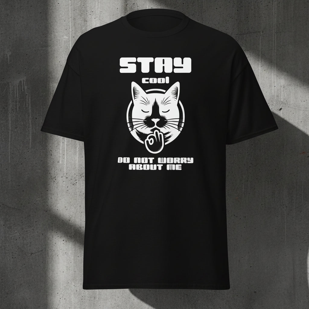 Unisex T-Shirt "Do not worry" - Streetwear - size_range | Black Ursus