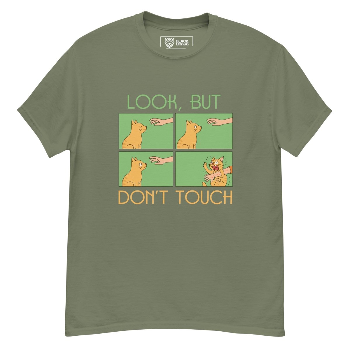 Unisex T-Shirt "Don´t Touch" - Streetwear - size_range | Black Ursus