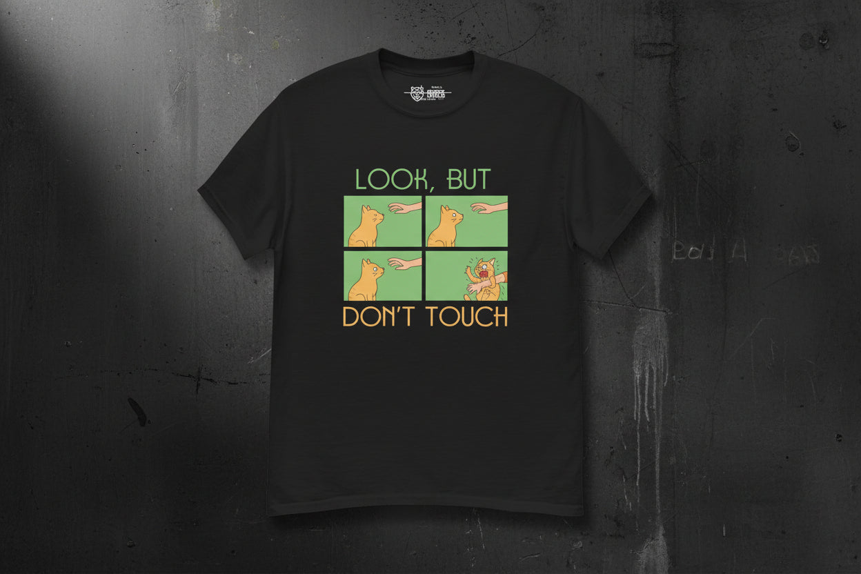 Unisex T-Shirt "Don´t Touch" - Streetwear - size_range | Black Ursus