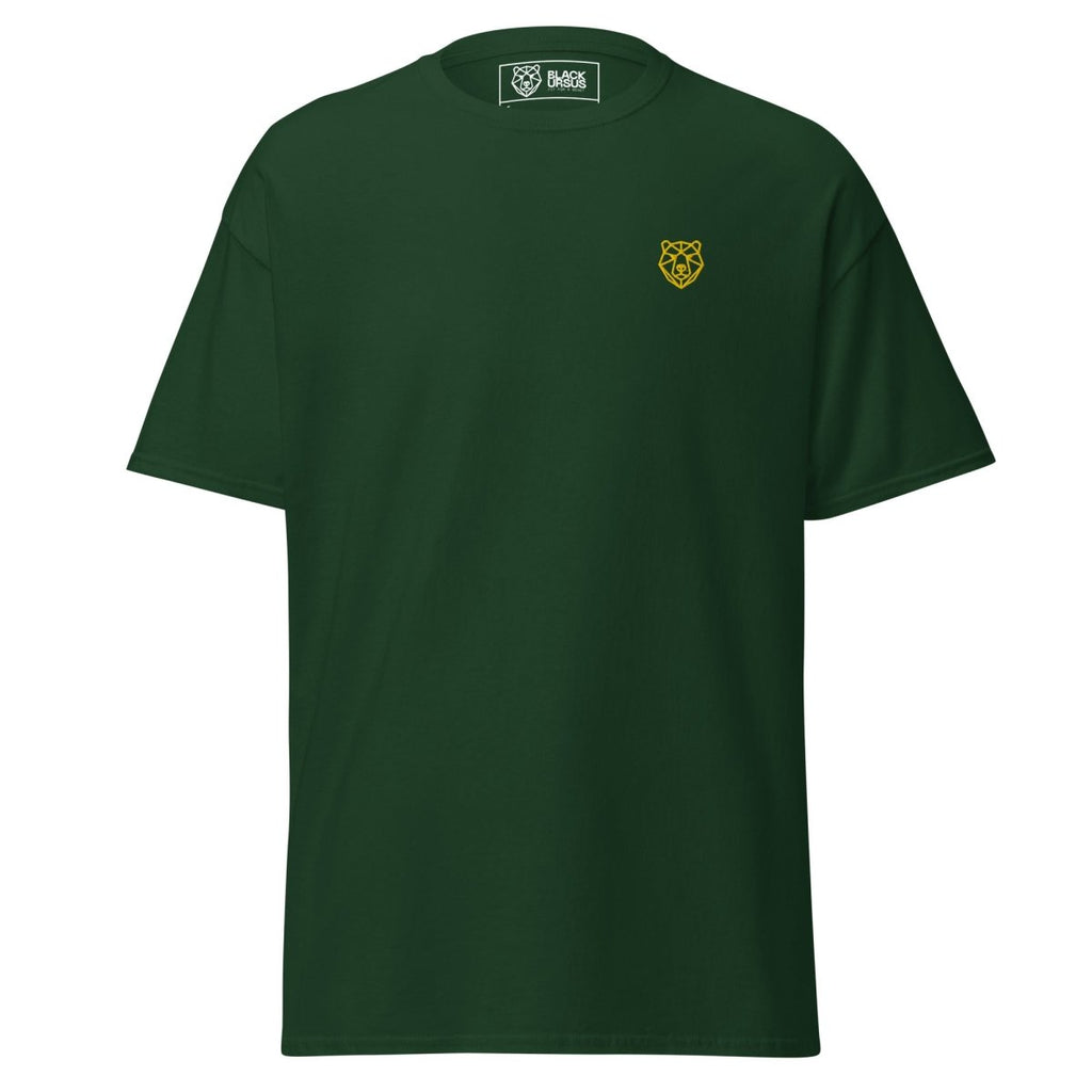 Unisex T-Shirt "Dragon" mit hochwertigem Logo - Stick in Farbe Gold - Streetwear - size_range | Black Ursus