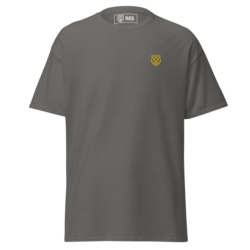 Unisex T-Shirt "Dragon" mit hochwertigem Logo - Stick in Farbe Gold - Streetwear - size_range | Black Ursus