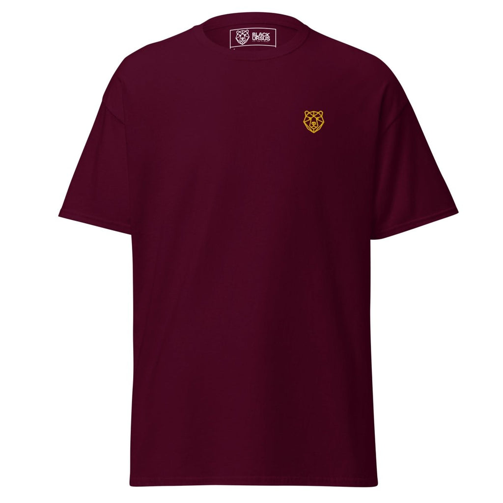 Unisex T-Shirt "Dragon" mit hochwertigem Logo - Stick in Farbe Gold - Streetwear - size_range | Black Ursus