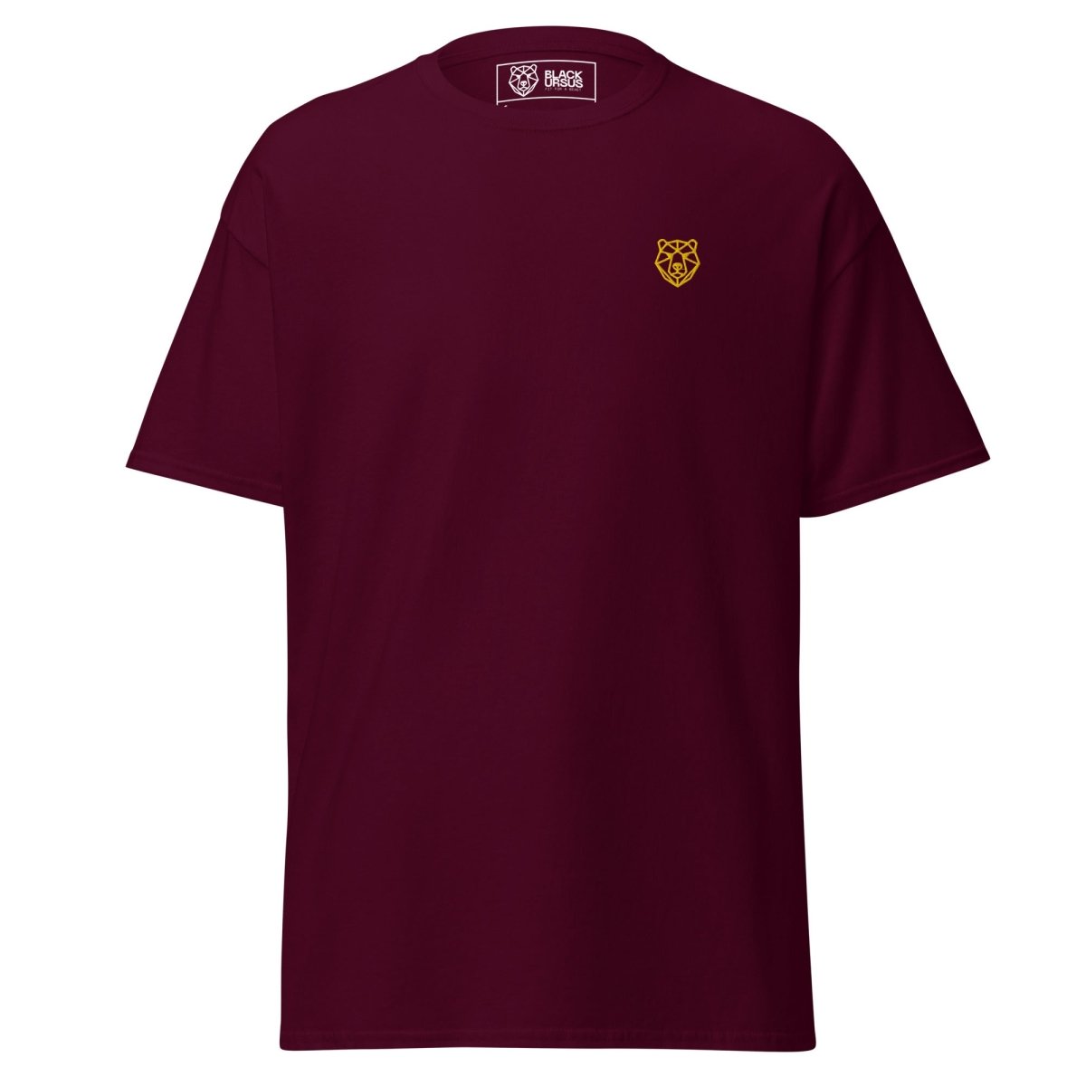 Unisex T-Shirt "Dragon" mit hochwertigem Logo - Stick in Farbe Gold - Streetwear - size_range | Black Ursus