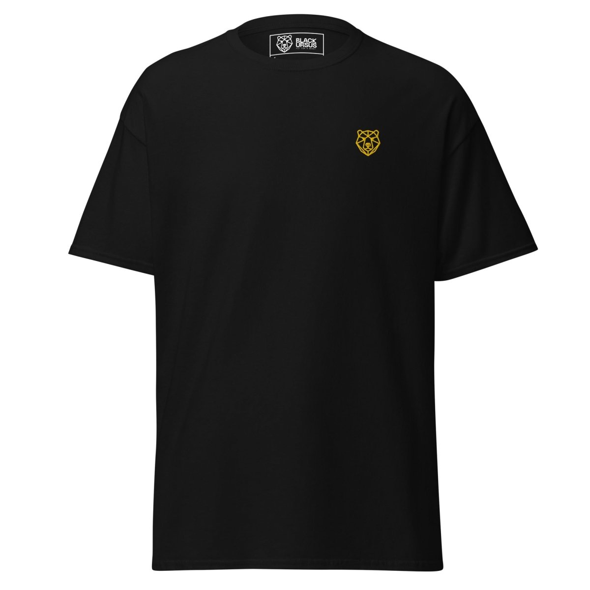 Unisex T-Shirt "Dragon" mit hochwertigem Logo - Stick in Farbe Gold - Streetwear - size_range | Black Ursus