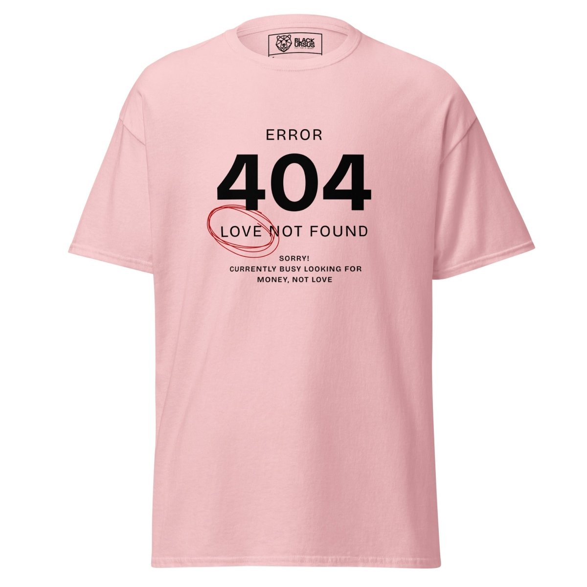Unisex T-Shirt „Error 404“ - Streetwear - size_range | Black Ursus