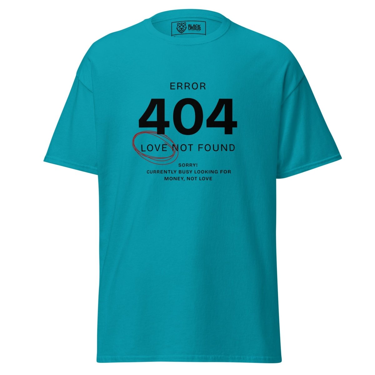 Unisex T-Shirt „Error 404“ - Streetwear - size_range | Black Ursus