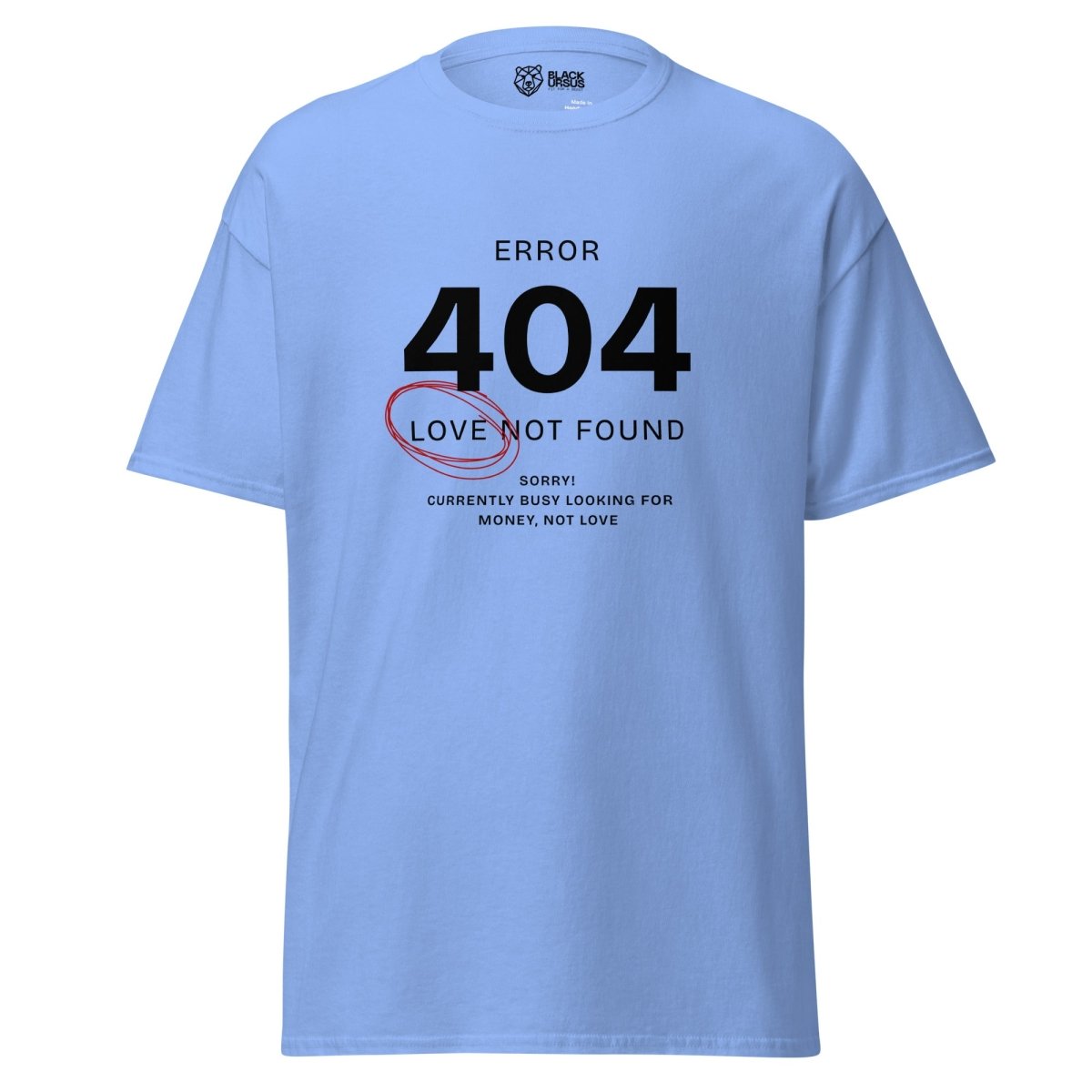 Unisex T-Shirt „Error 404“ - Streetwear - size_range | Black Ursus