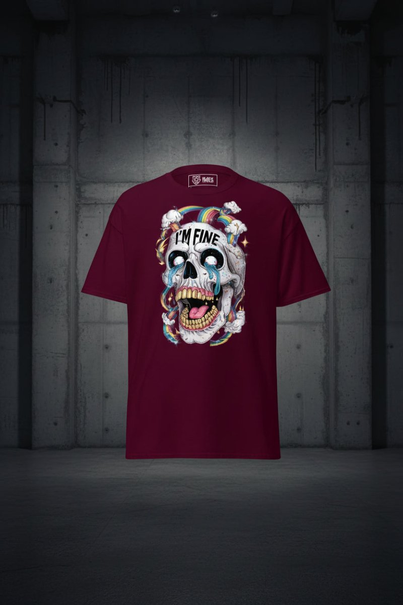 Unisex T-Shirt "Fine" - Streetwear - size_range | Black Ursus
