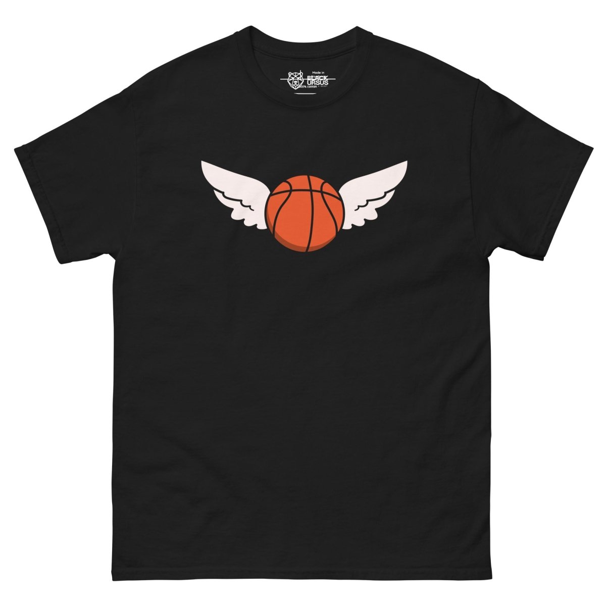 Unisex T-Shirt "Flying Basketball" - Streetwear - size_range | Black Ursus