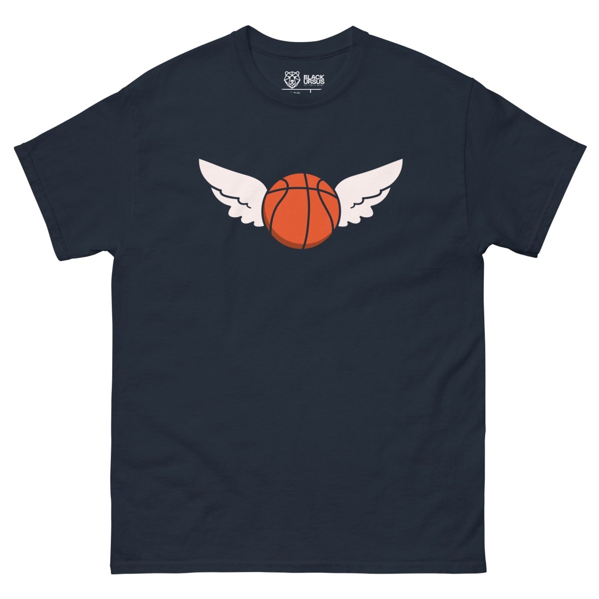 Unisex T-Shirt "Flying Basketball" - Streetwear - size_range | Black Ursus