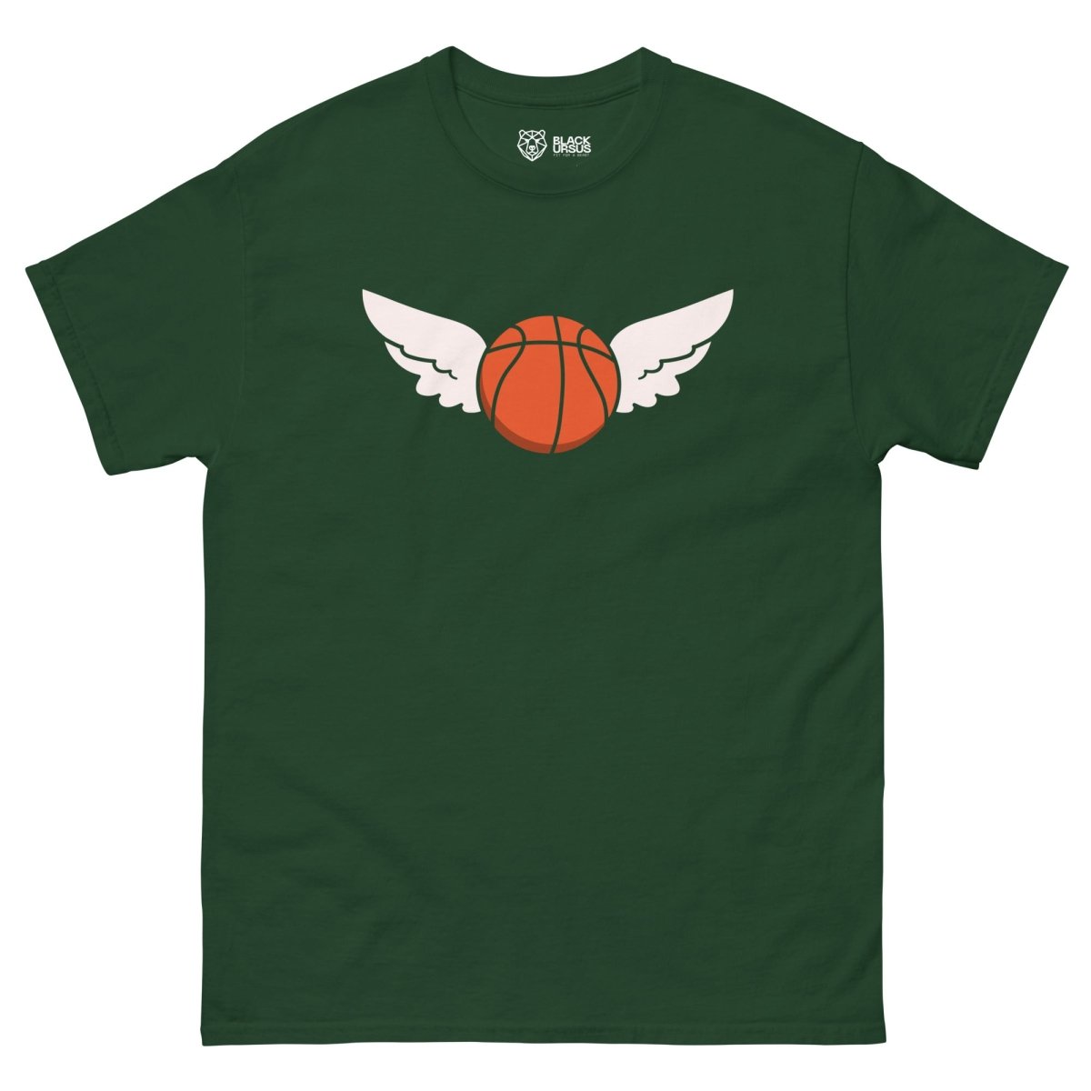 Unisex T-Shirt "Flying Basketball" - Streetwear - size_range | Black Ursus