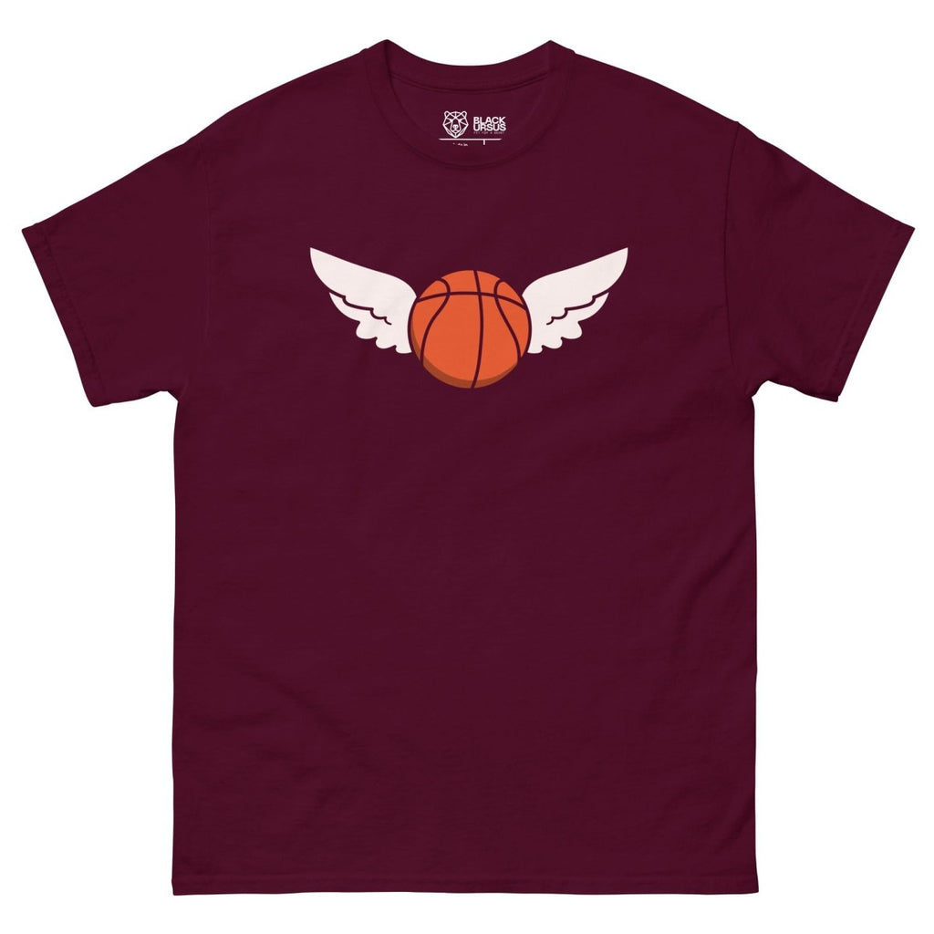 Unisex T-Shirt "Flying Basketball" - Streetwear - size_range | Black Ursus