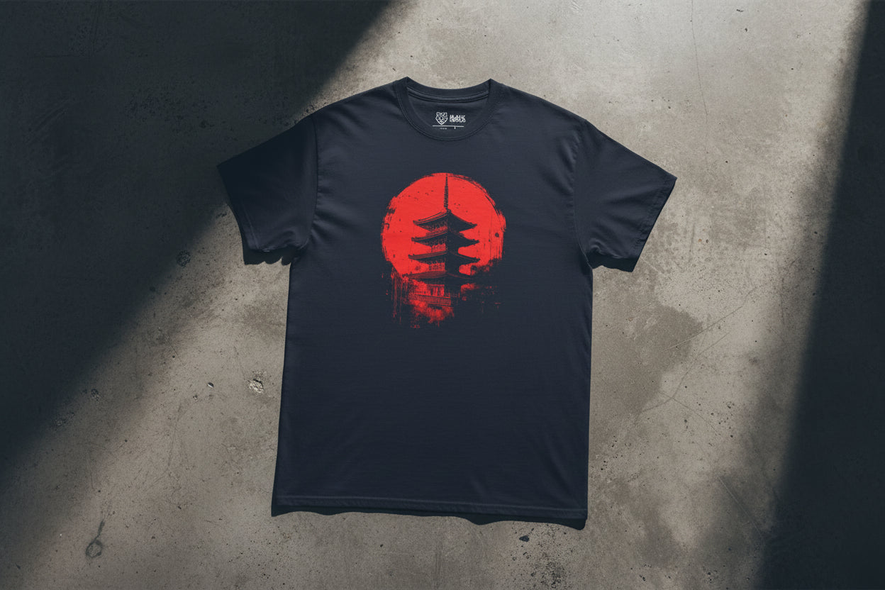 Unisex T-Shirt "Forbidden Temple" - Streetwear - size_range | Black Ursus