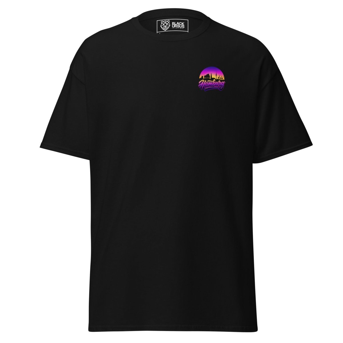 Unisex T-Shirt "Hamburg" - Streetwear - size_range | Black Ursus