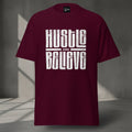 Gym T-Shirt "Hustle and Believe" – Unisex Streetwear S–5XL | Black Ursus - Streetwear - size_range | Black Ursus