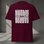 Gym T-Shirt "Hustle and Believe" – Unisex Streetwear S–5XL | Black Ursus - Streetwear - size_range | Black Ursus