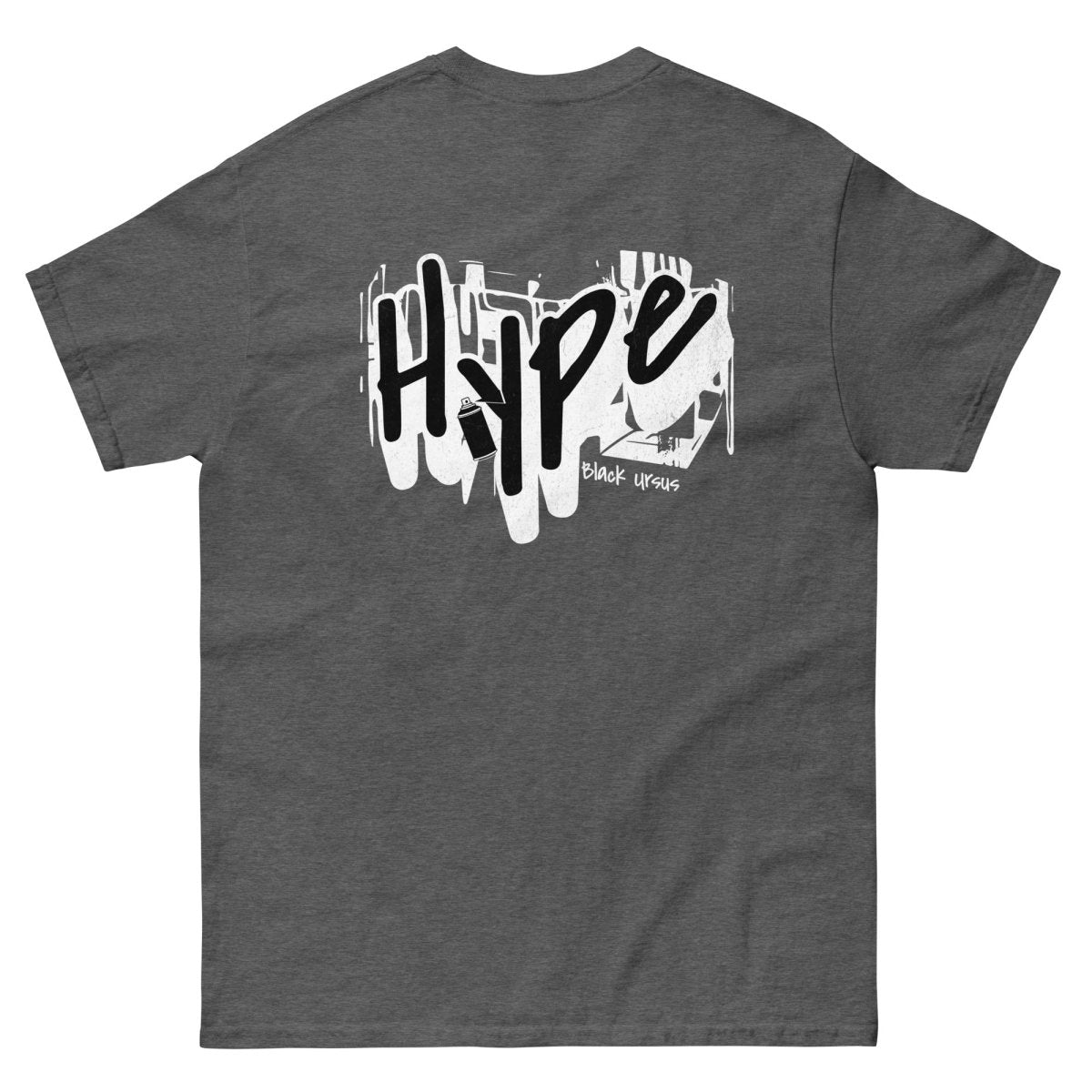 Unisex T-Shirt "Hype" mit hochwertigem Logo - Stick in Orange - Streetwear - size_range | Black Ursus