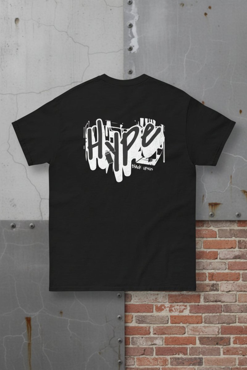 Unisex T-Shirt "Hype" mit hochwertigem Logo - Stick in Orange - Streetwear - size_range | Black Ursus
