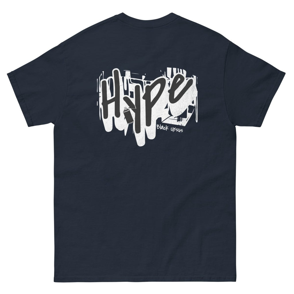 Unisex T-Shirt "Hype" mit hochwertigem Logo - Stick in Orange - Streetwear - size_range | Black Ursus