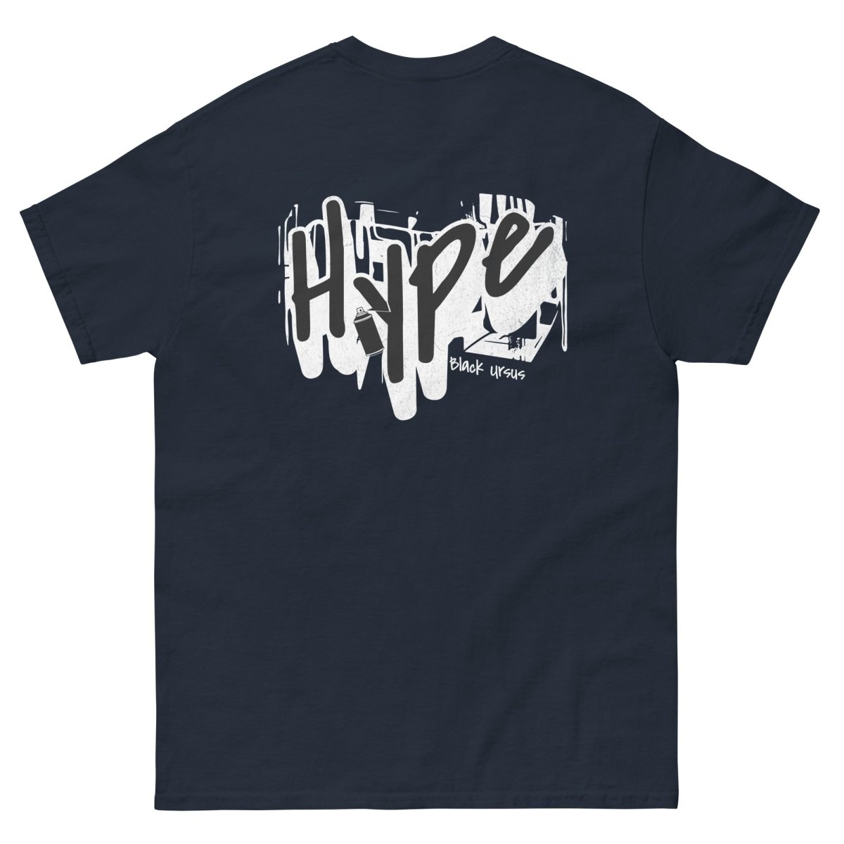 Unisex T-Shirt "Hype" mit hochwertigem Logo - Stick in Orange - Streetwear - size_range | Black Ursus
