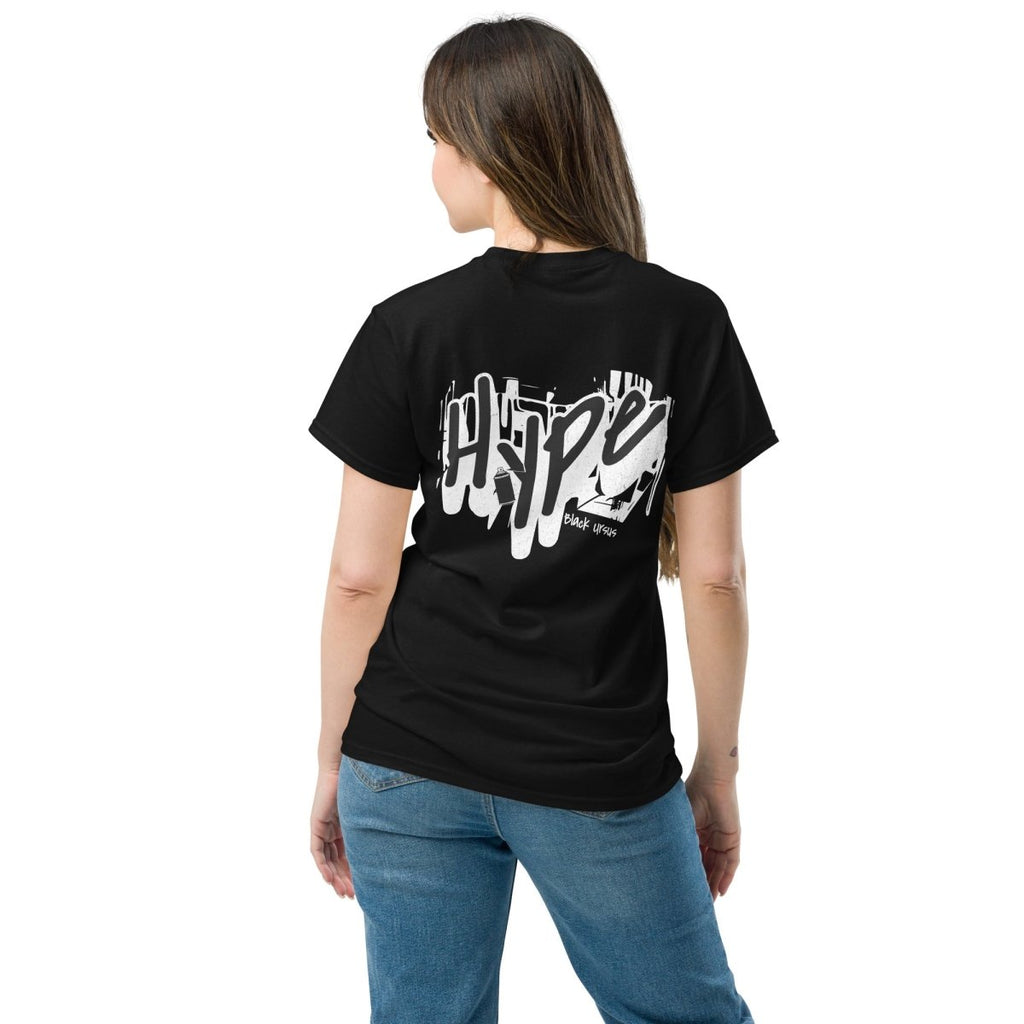 Unisex T-Shirt "Hype" mit hochwertigem Logo - Stick in Orange - Streetwear - size_range | Black Ursus