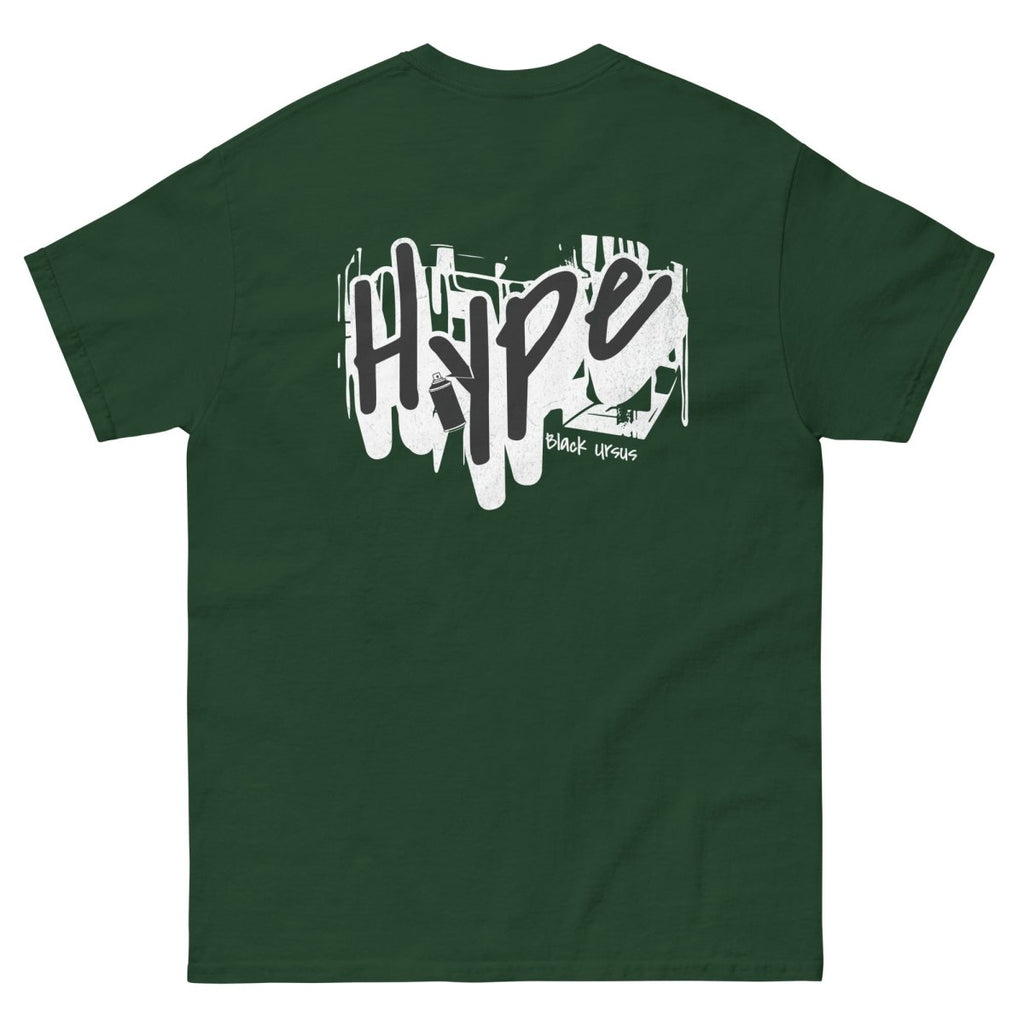 Unisex T-Shirt "Hype" mit hochwertigem Logo - Stick in Orange - Streetwear - size_range | Black Ursus