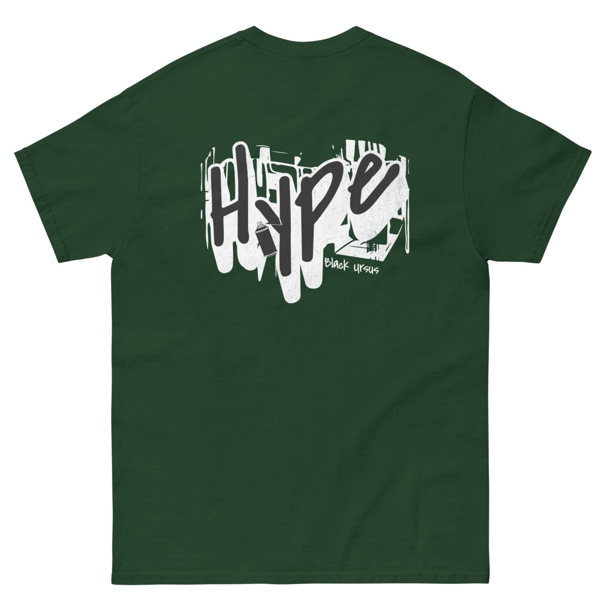 Unisex T-Shirt "Hype" mit hochwertigem Logo - Stick in Orange - Streetwear - size_range | Black Ursus