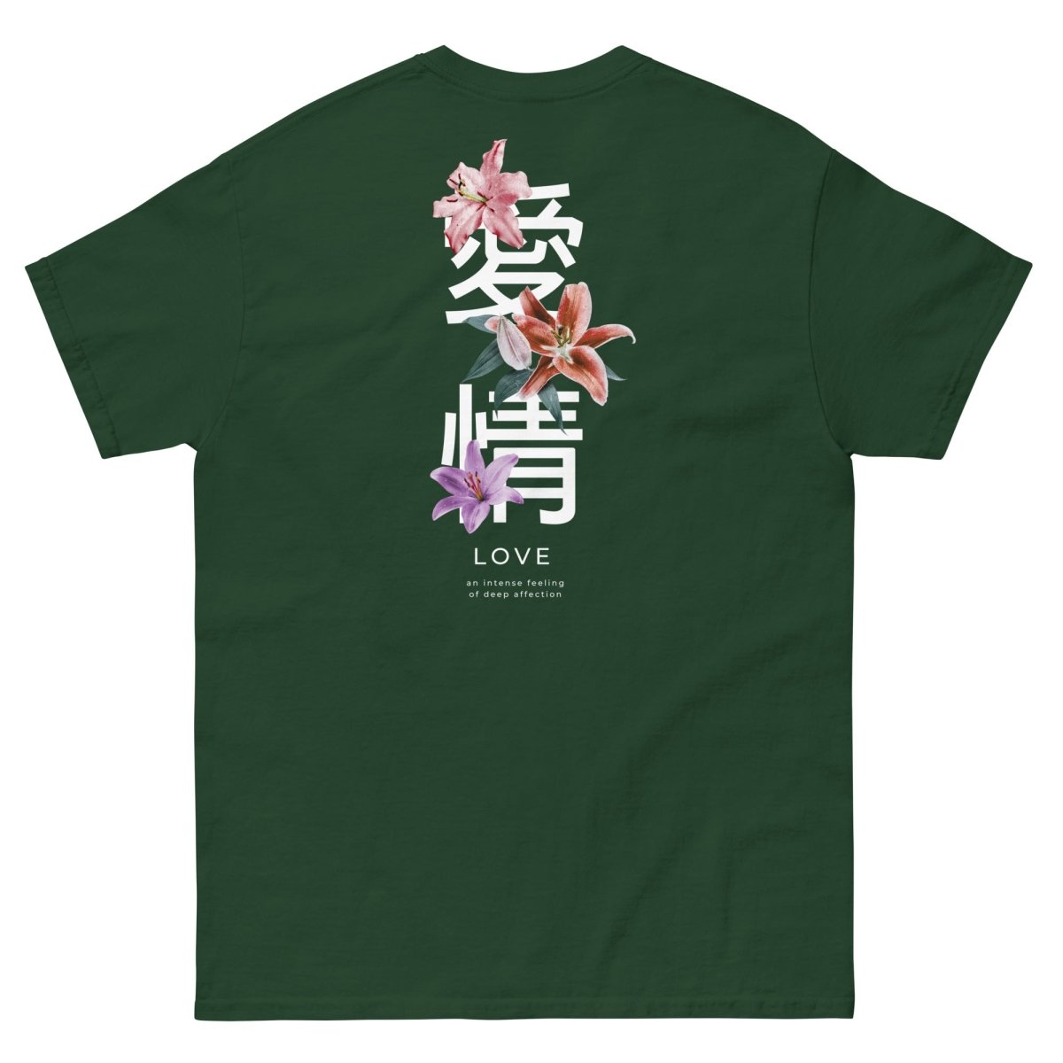 Unisex T-Shirt "JP Flower" mit hochwertigem Logo - Stick in Farbe Gold - Streetwear - size_range | Black Ursus
