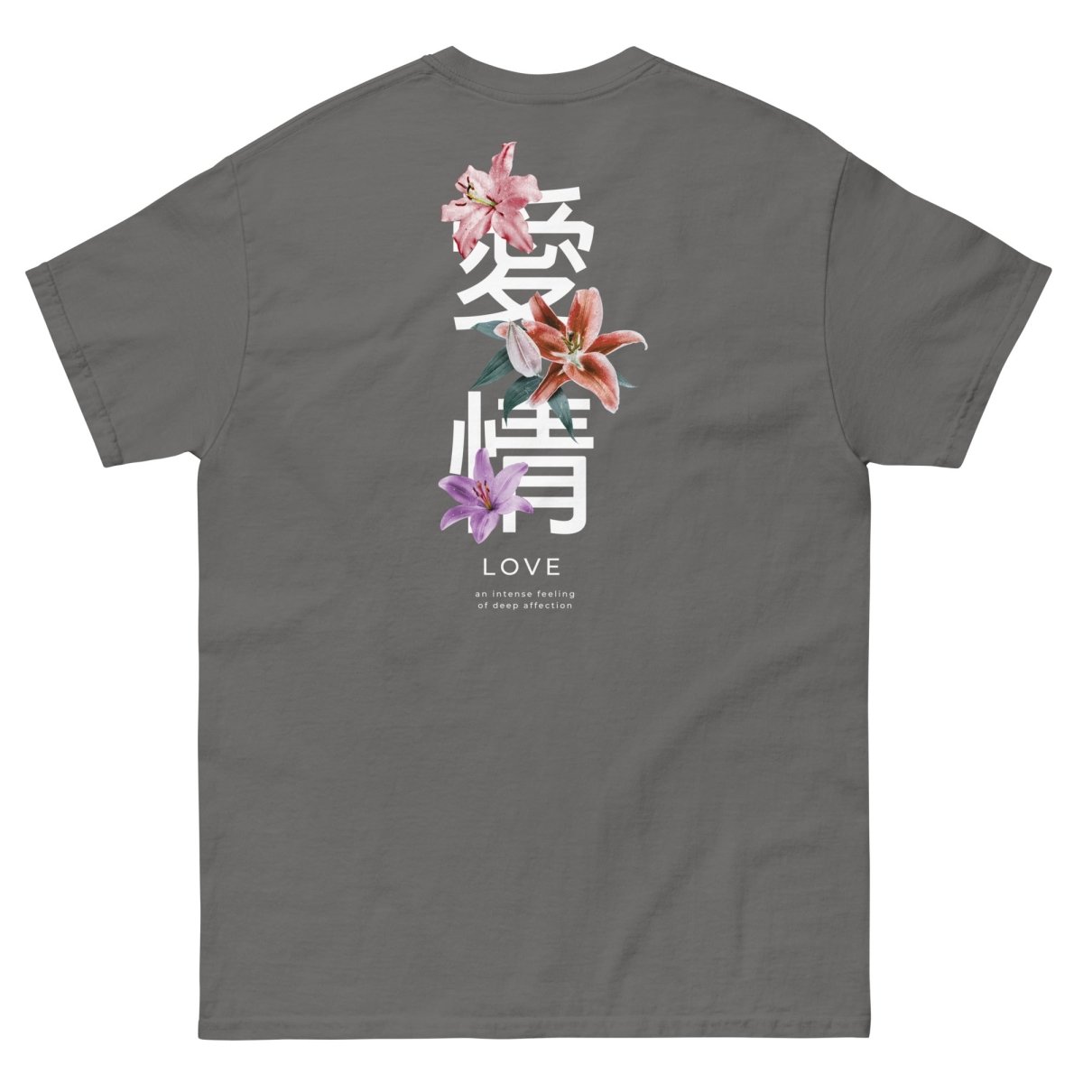 Unisex T-Shirt "JP Flower" mit hochwertigem Logo - Stick in Farbe Gold - Streetwear - size_range | Black Ursus