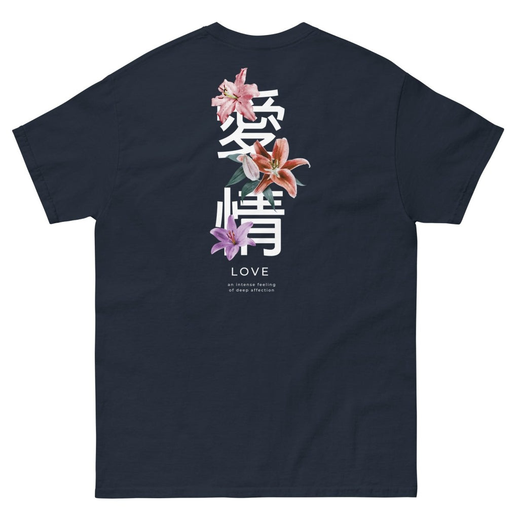 Unisex T-Shirt "JP Flower" mit hochwertigem Logo - Stick in Farbe Gold - Streetwear - size_range | Black Ursus