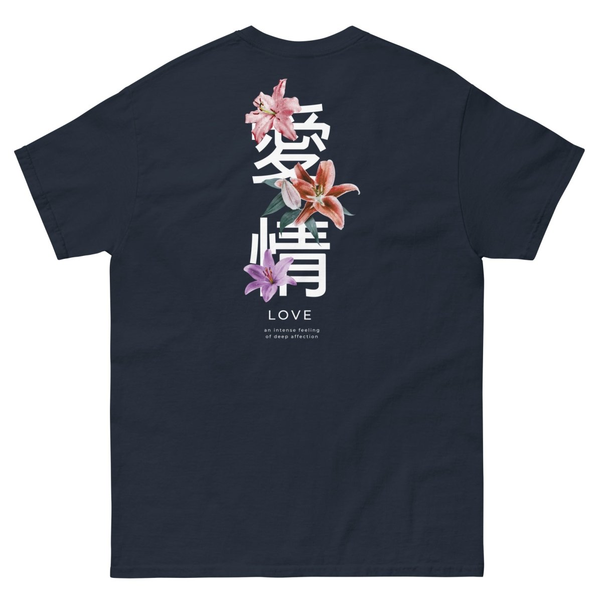 Unisex T-Shirt "JP Flower" mit hochwertigem Logo - Stick in Farbe Gold - Streetwear - size_range | Black Ursus