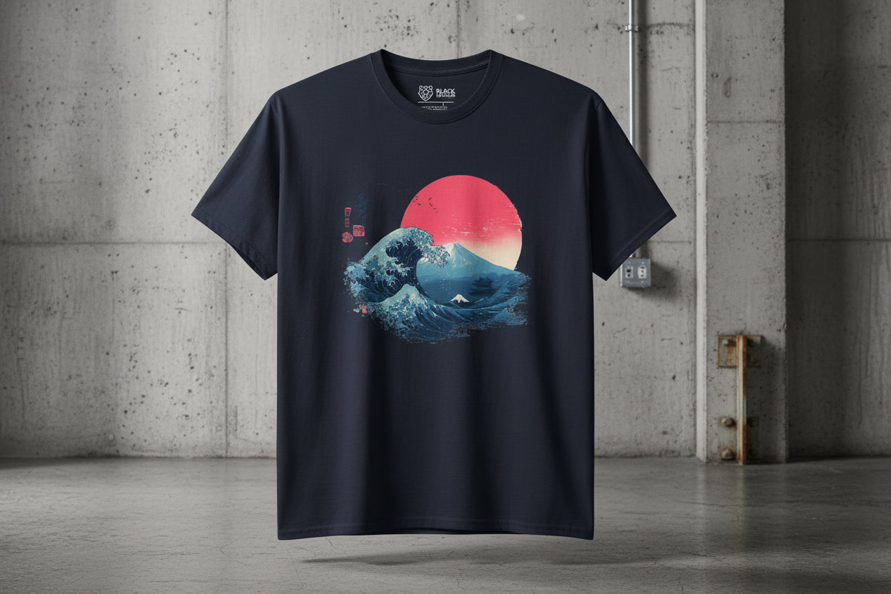 Unisex T-Shirt "Kaiyo" - Streetwear - size_range | Black Ursus