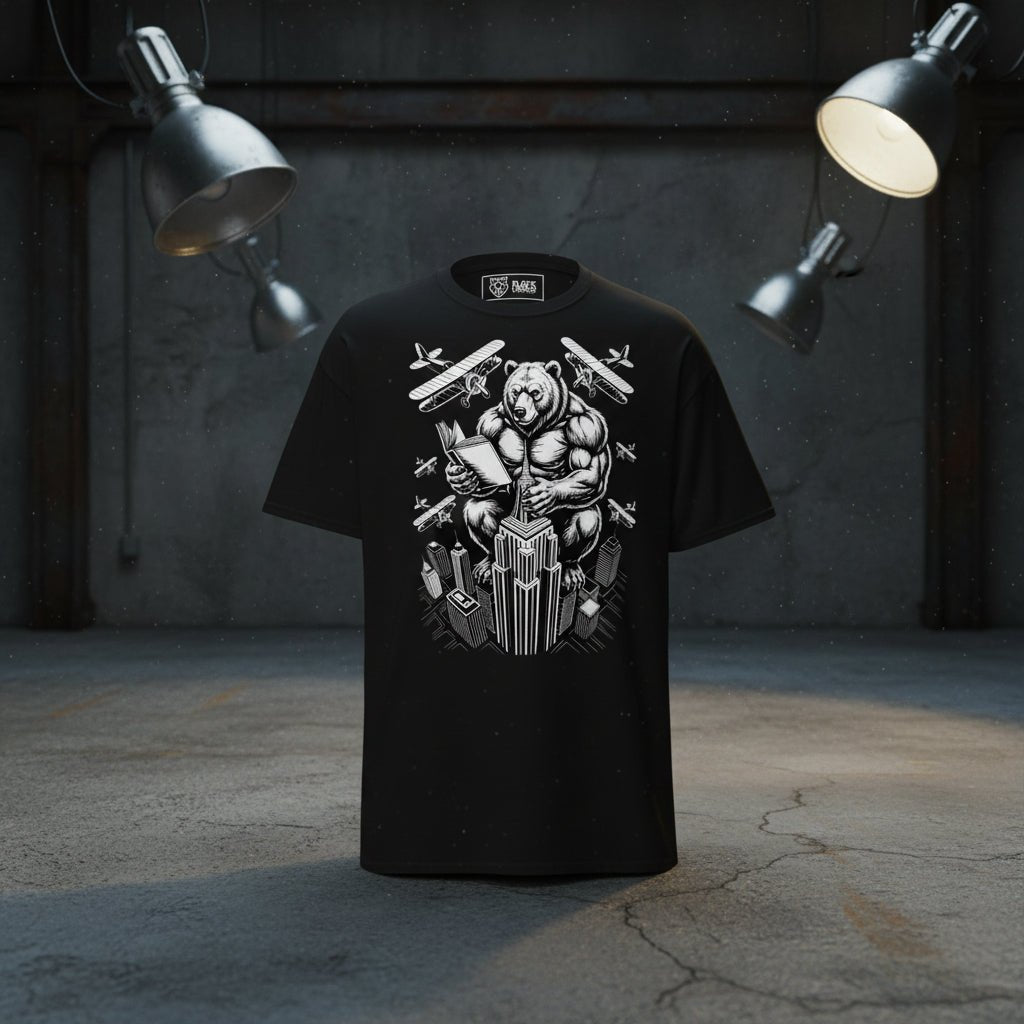 Unisex T-Shirt "King Ursus" - Streetwear - size_range | Black Ursus