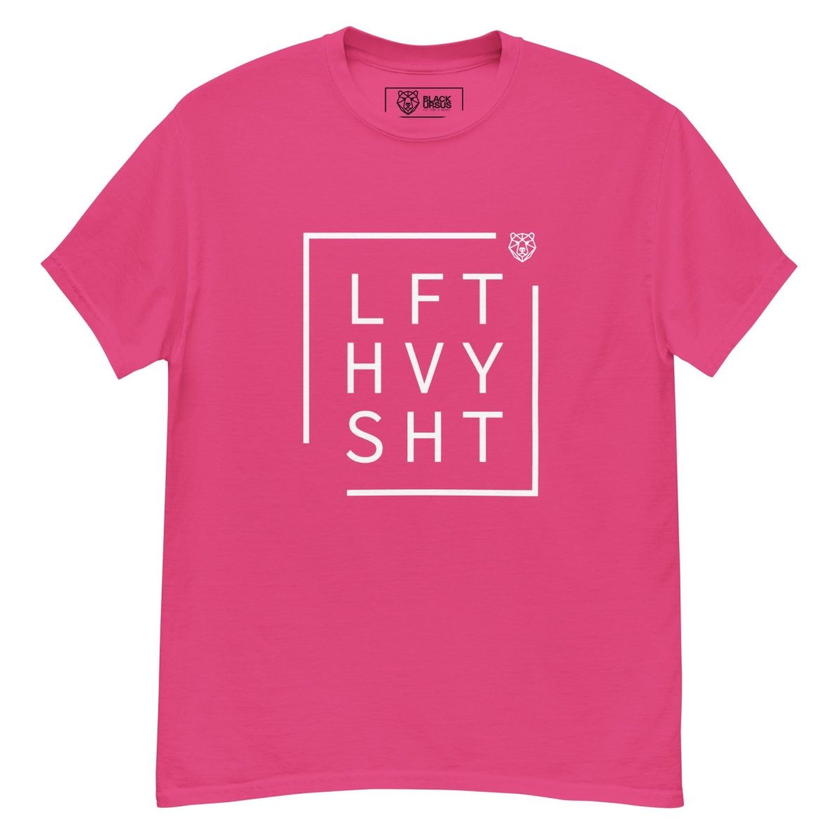 Unisex T-Shirt " LFT HVY SHT" - Streetwear - size_range | Black Ursus