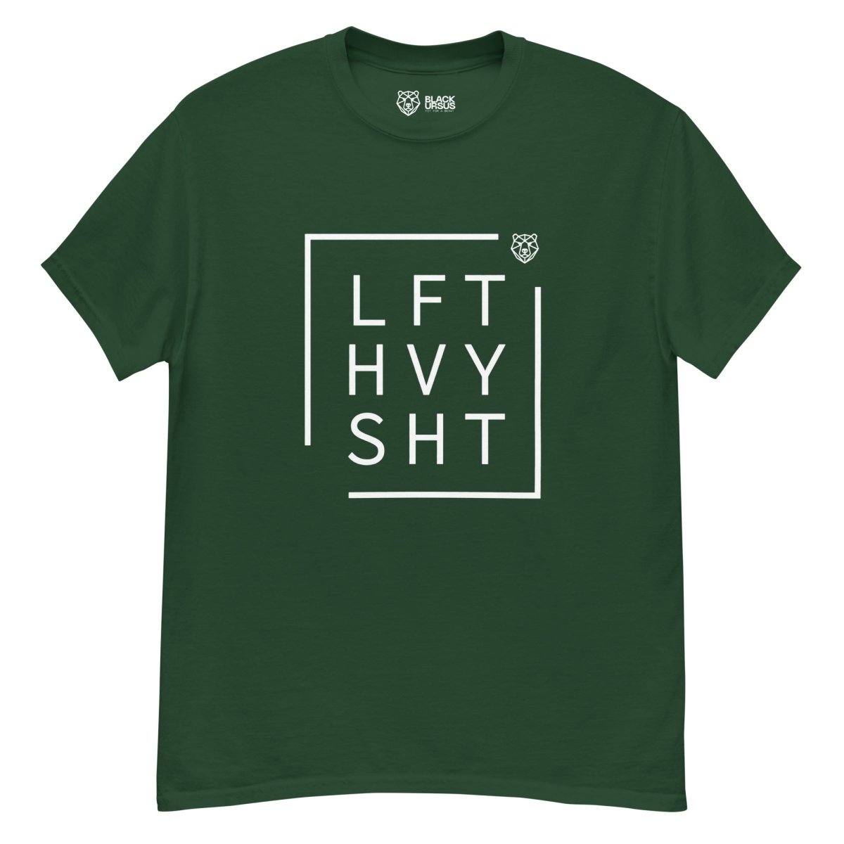 Unisex T-Shirt " LFT HVY SHT" - Streetwear - size_range | Black Ursus