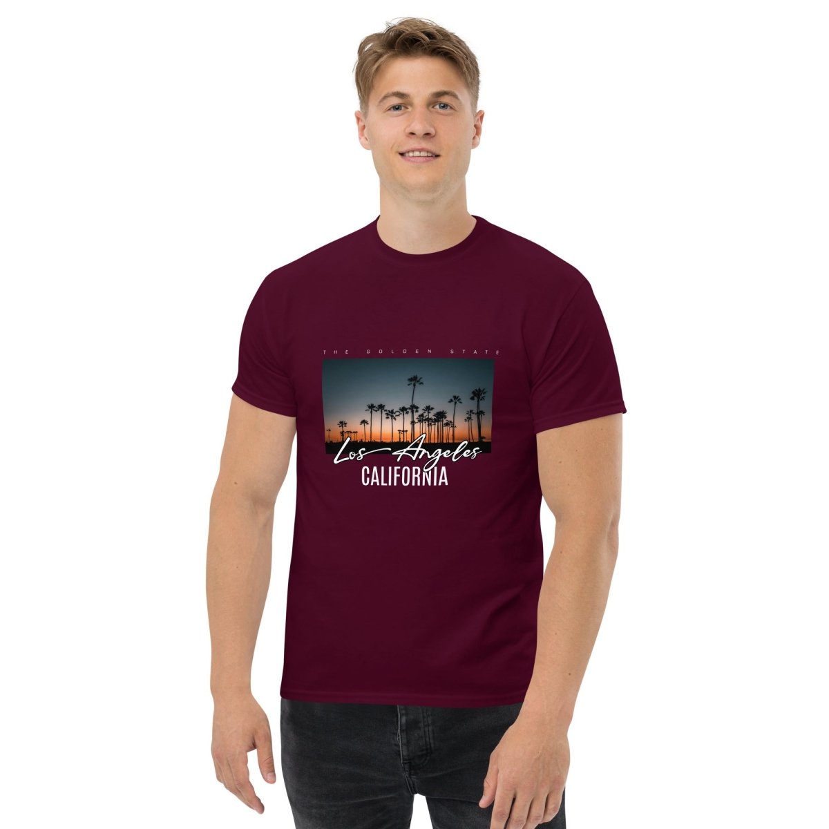 Unisex T-Shirt "Los Angeles California" - Streetwear - size_range | Black Ursus