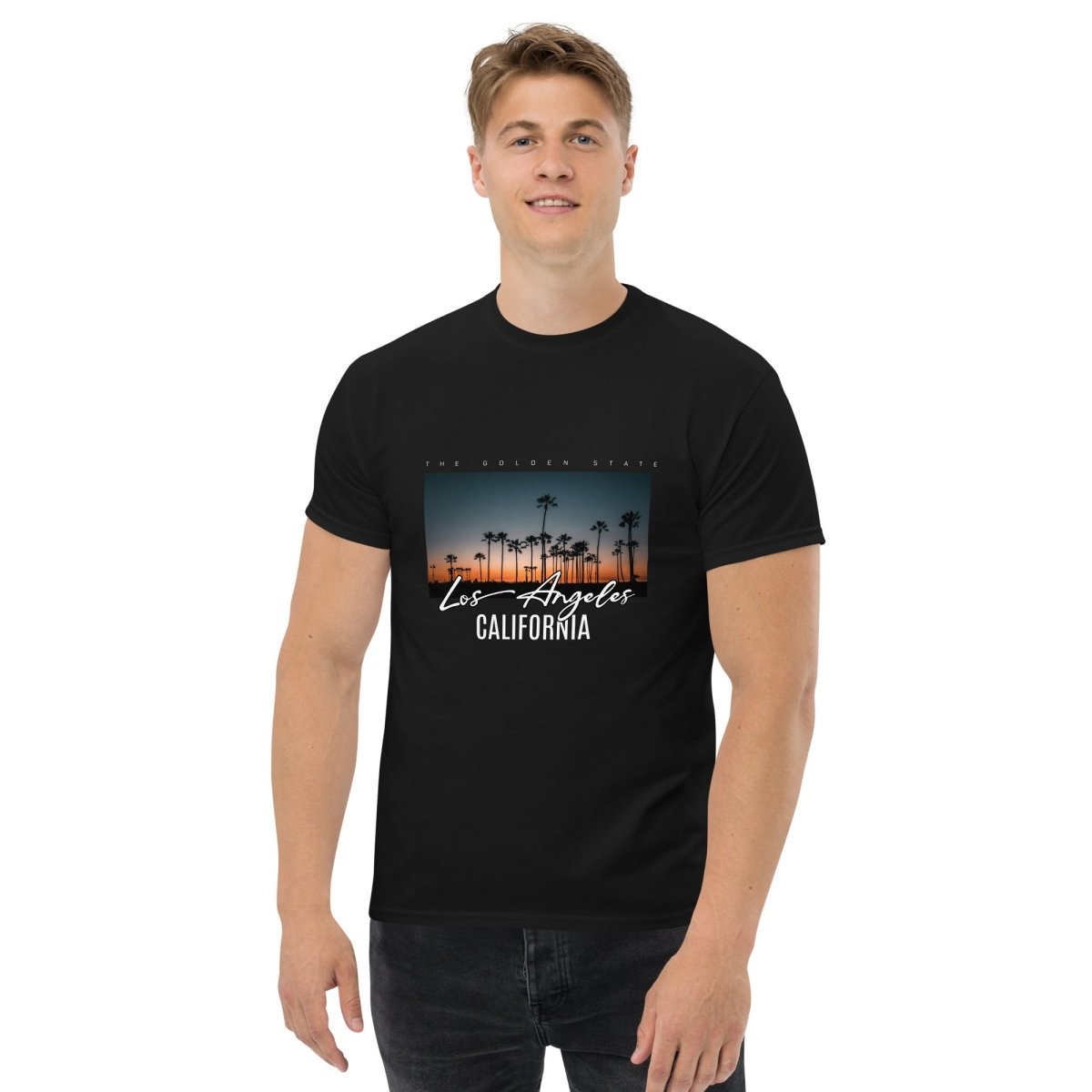 Unisex T-Shirt "Los Angeles California" - Streetwear - size_range | Black Ursus