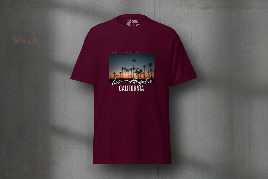 Unisex T-Shirt "Los Angeles California" - Streetwear - size_range | Black Ursus